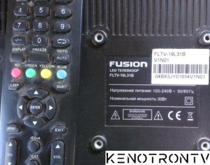Подробнее о "FUSION FLTV-19L31B, CV59L-E, HK185WLEDM-DH77H"