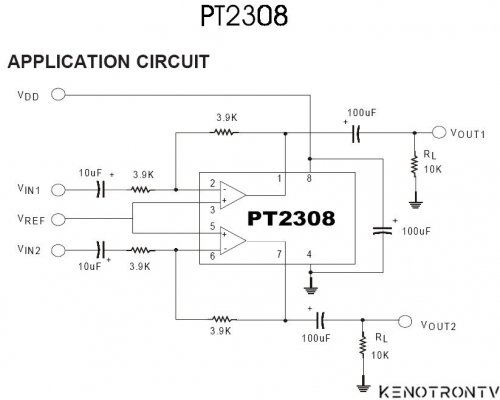 Подробнее о "Headphone Driver IC PT2308"