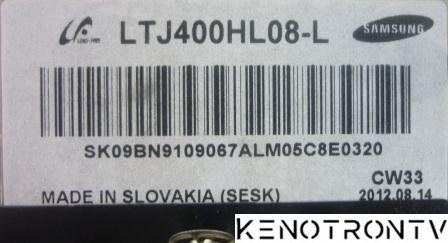 Подробнее о "LTJ400HL08-L  T-CON: BN41-01790C"