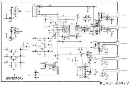 Подробнее о "Схема LCD инвертера SONY SDM-X82_"