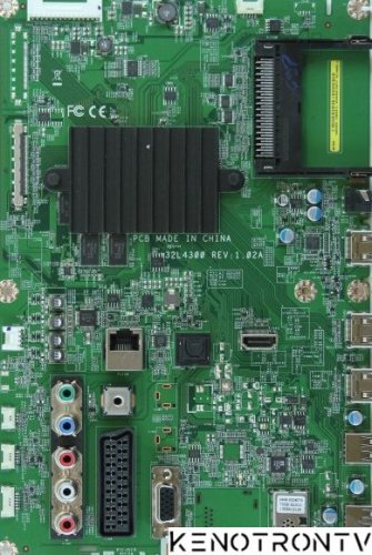 Подробнее о "Toshiba 40L7356 , MAIN AV-32L4300 REV:1.02A, W25Q16CV"