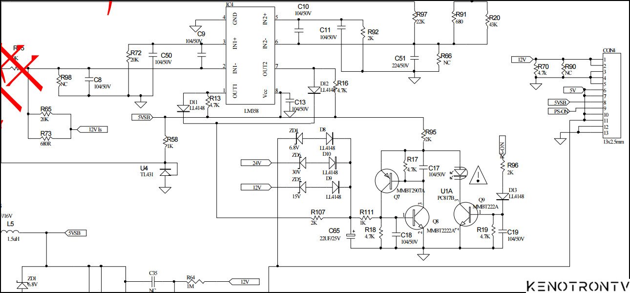 Ob2263mp схема блока питания