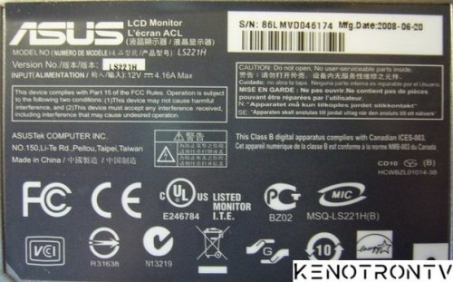 More information about "ASUS LS221H."
