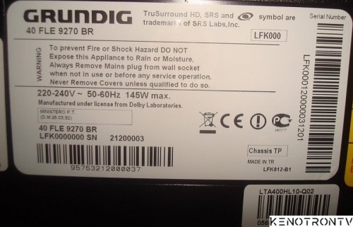 More information about "LCD Grundig 40FLE9270BR"