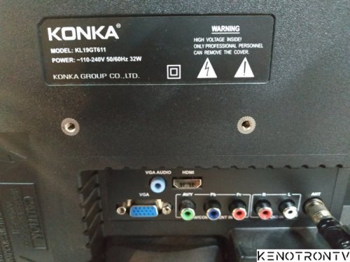 Подробнее о "KONKA KL19GT611, HM185WX1-400 SPI 25Q32W"