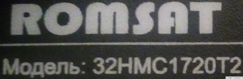 Подробнее о "ROMSAT 32HMC1720T2  Main: TP.MS3663S.PB818"
