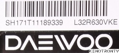 Подробнее о "DAEWOO L32R630VKE"
