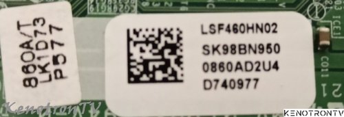 More information about "T-CON LSF460HN02  BN41-01938B (24C64WP)"