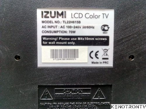More information about "IZUMI  TL22H615B"