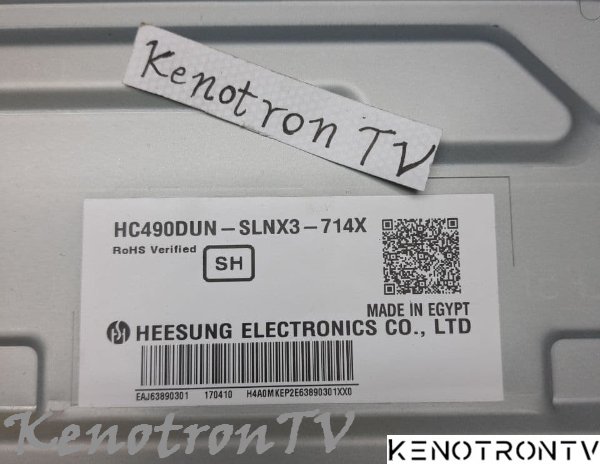 Lg 49lh510v Lb67b Eax66892303 Hc490dun Slnx3 714x Nand Spi Eeprom Lg Kenotrontv