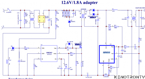 Подробнее о "12.6V/1.8A adapter"