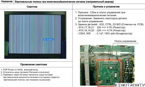 More information about "PDP_бюллетень_LG_electronics (неисправности по изображению)"