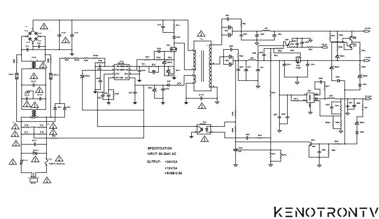 Mip260b схема блока питания