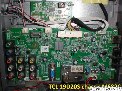 Подробнее о "TCL 19D20S chassis MS82C"