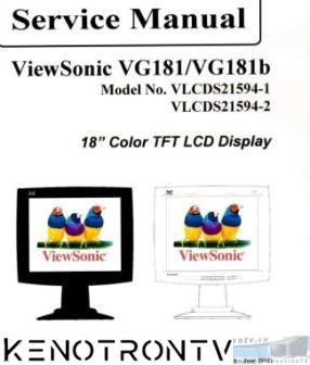 More information about "ViewSonic VG181/VG181B"
