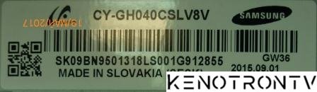 More information about "CY-GH040CSLV8V, T-CON: BN97-07973A(BN41-02110A)"