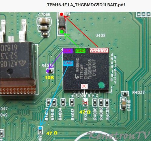 More information about "Philips 49PFS5301, TPM16.1E LA, 715G8198-M01B00-004T, THGBMDG5D1LBAIT, Toshiba 004G60"