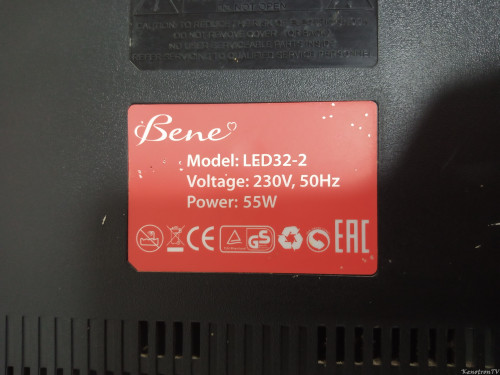 Подробнее о "BENE LED32-2, TP.VST59S.PB816, LC320DXJ SF E1"
