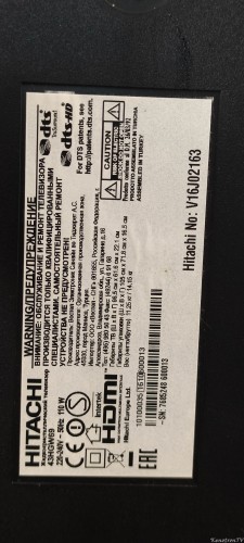Подробнее о "Дампы Hitachi 43HGW69 шасси 17MB100 VESTEL"
