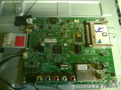 Подробнее о "LG 32LF510U-ZB, LD55A EAX66408103(1.0),TC58NVG0S3HTA00@TSOP48"