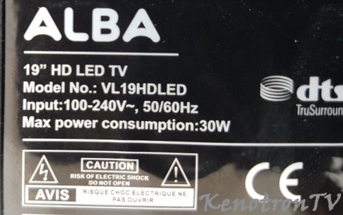 Подробнее о "ALBA VL19HDLED"