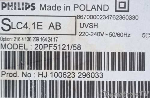 Подробнее о "PHILIPS 20PF5121/58, SLC4.1E AB Full Pack"